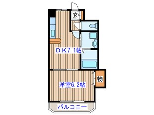 ＭＳＫコ－トの物件間取画像